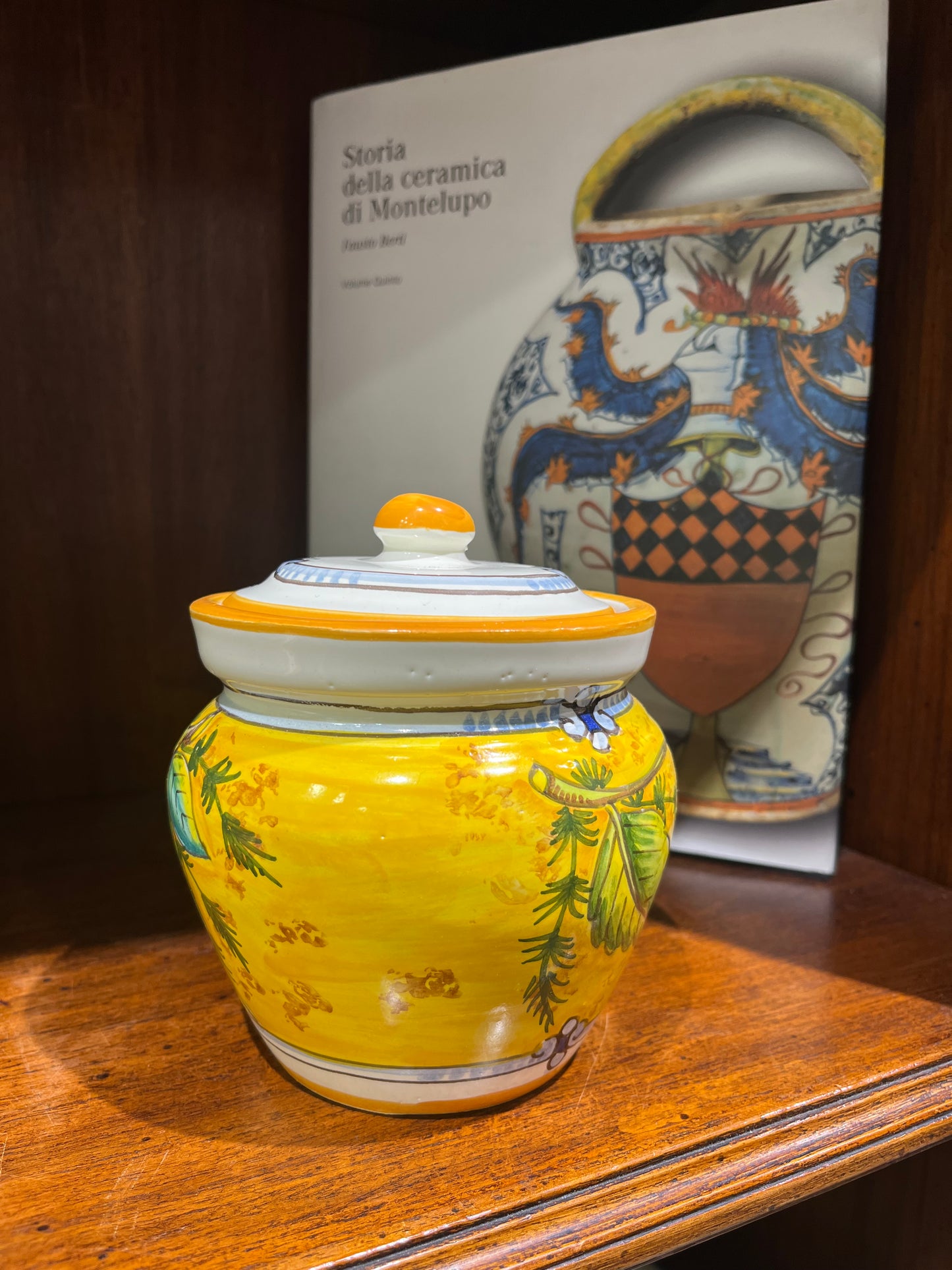 Ceramic salt jar