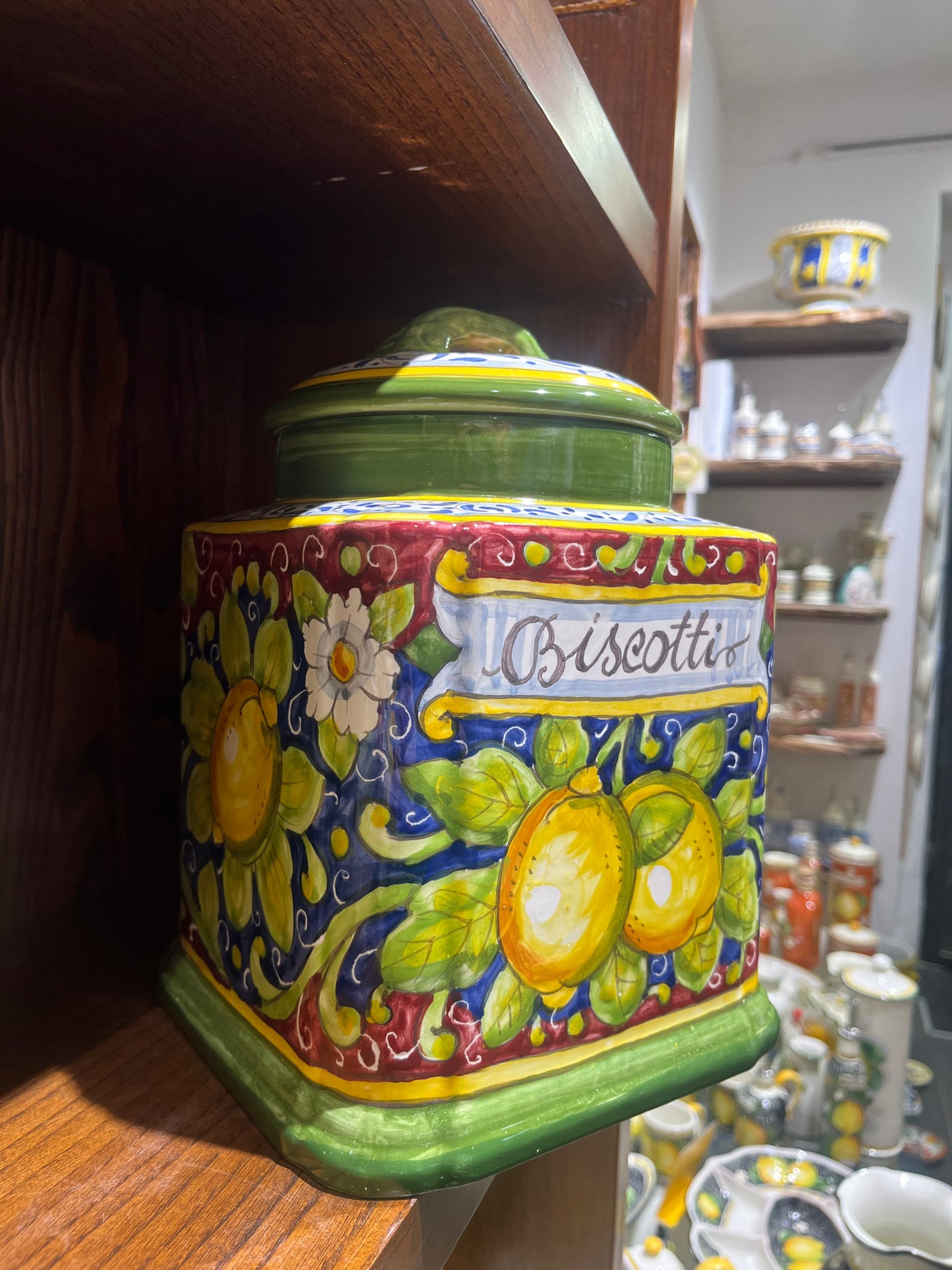ceramic cookie jar
