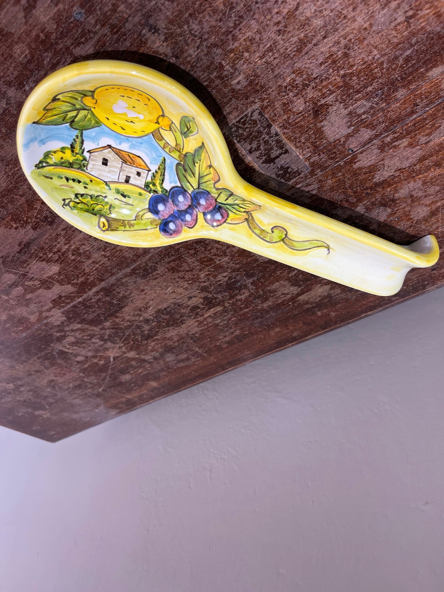 Ceramic spoon rest