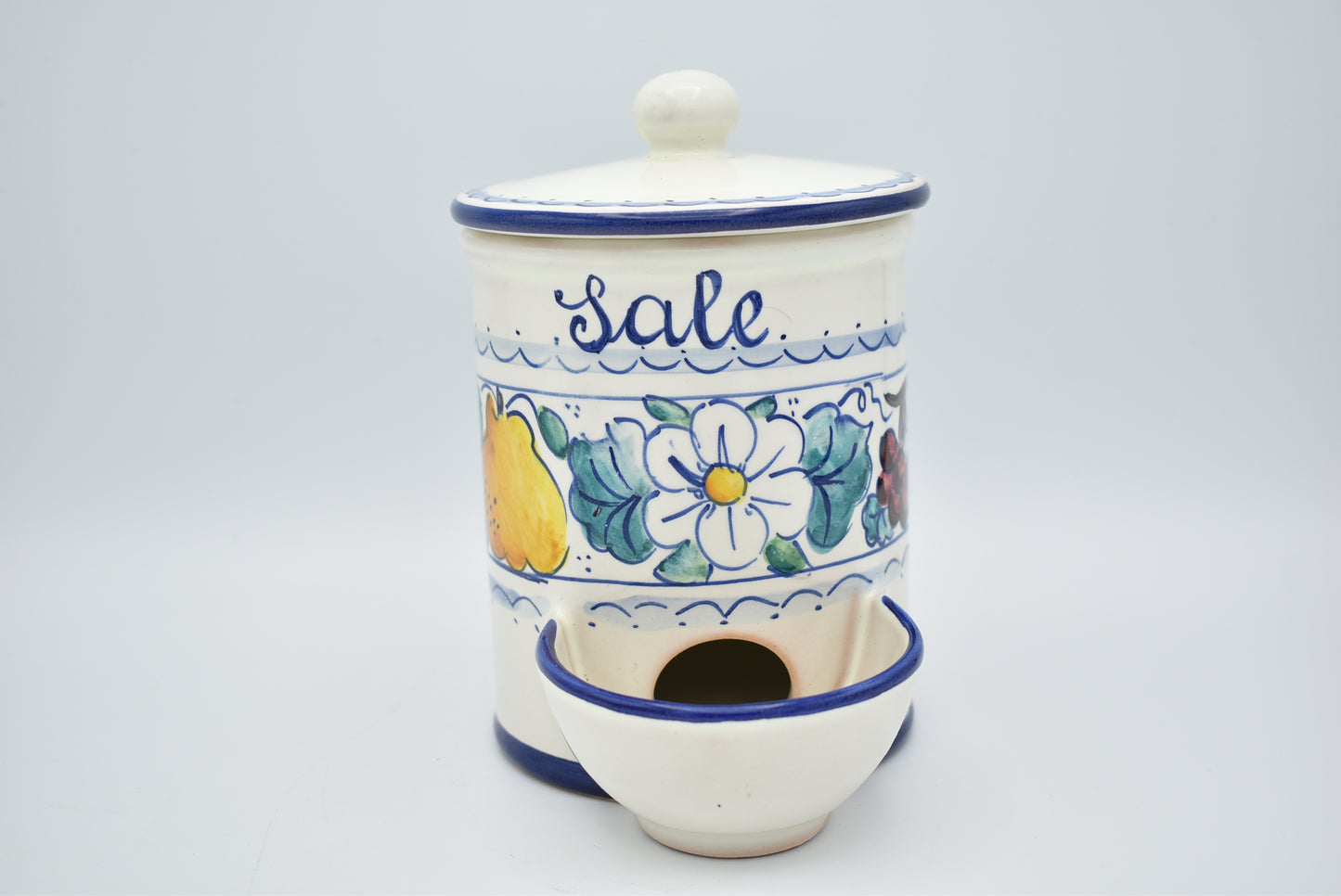 Ceramic salt jar