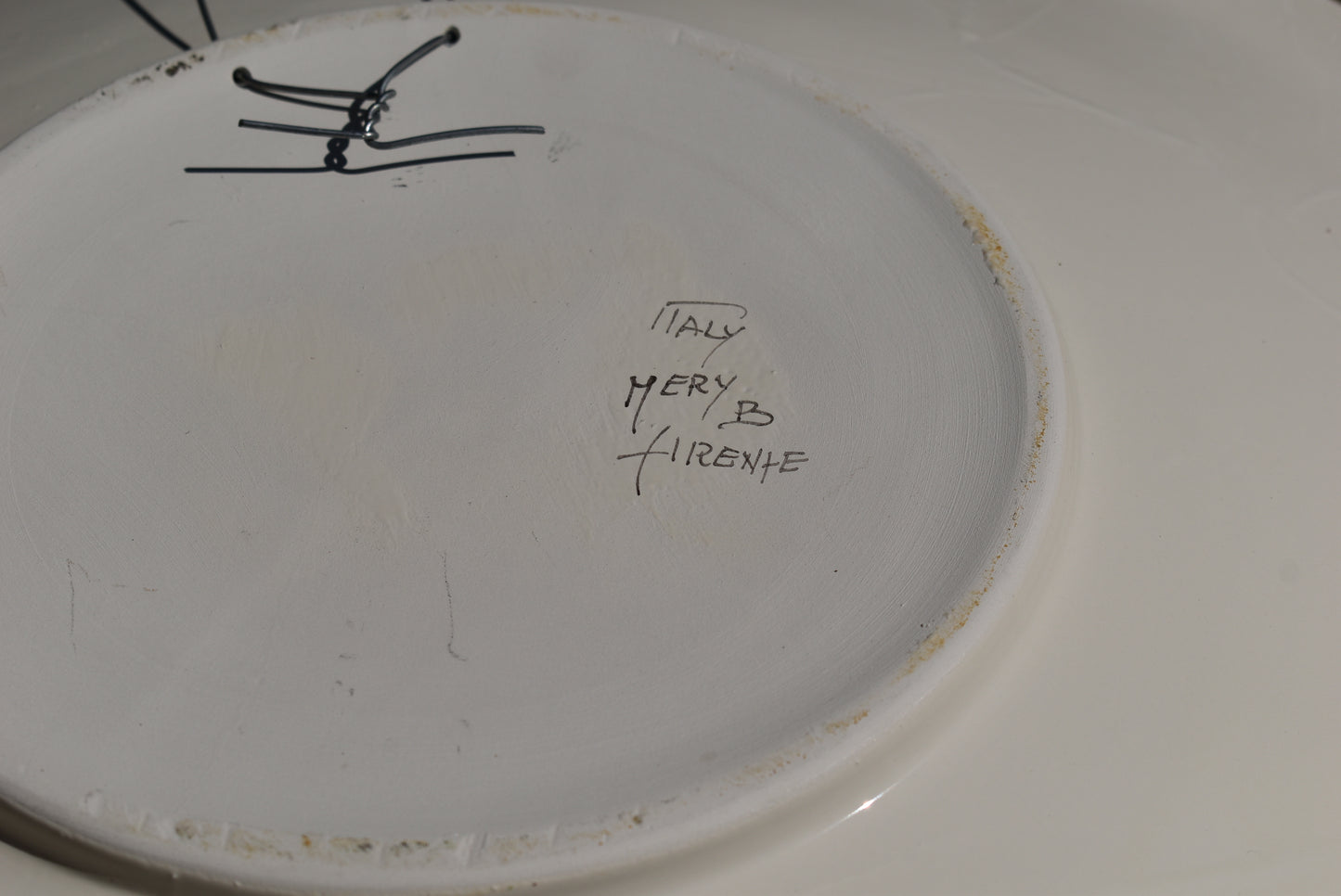 Piatto in ceramica