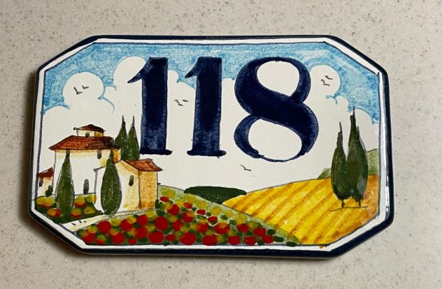 Numero di piastrelle di ceramica