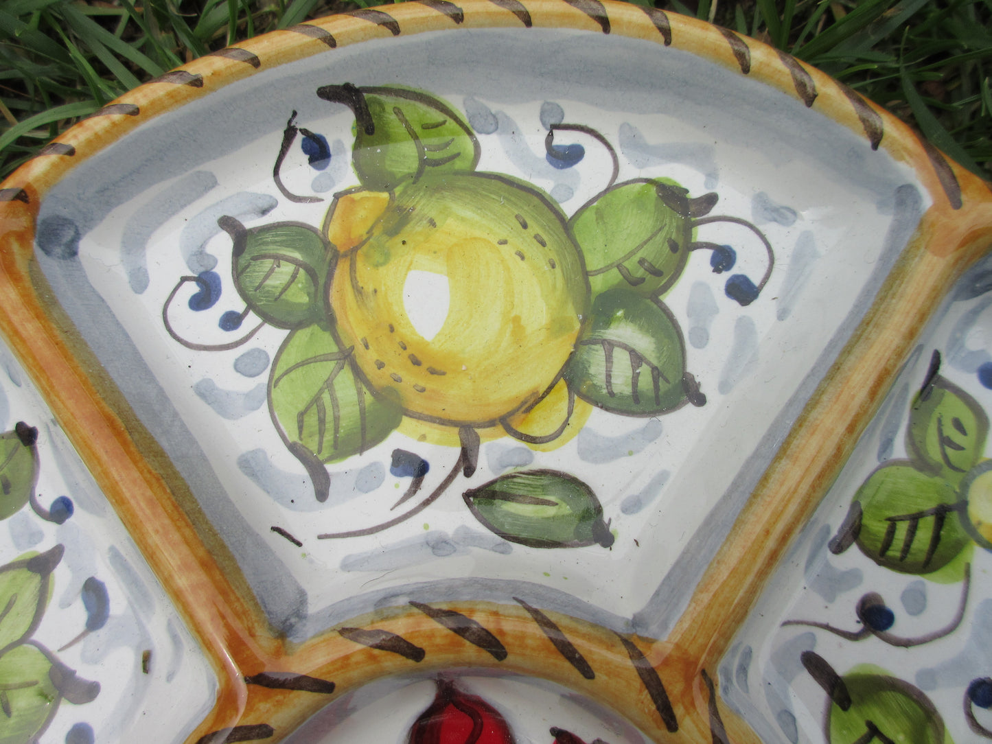 Vassoio in ceramica/antipasto