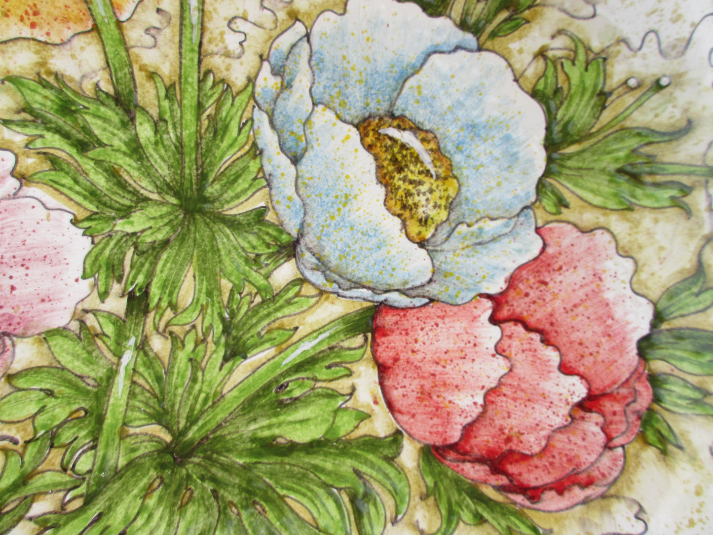 piatto di ceramica