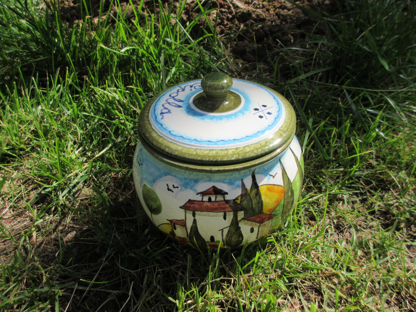 contenitore in ceramica