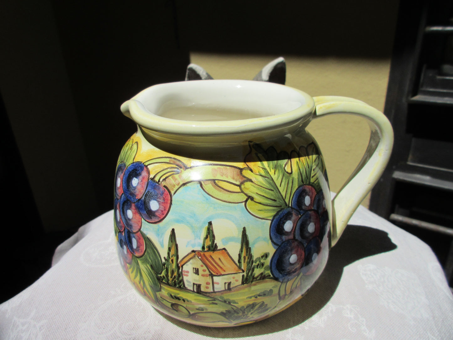 ceramic pitcher