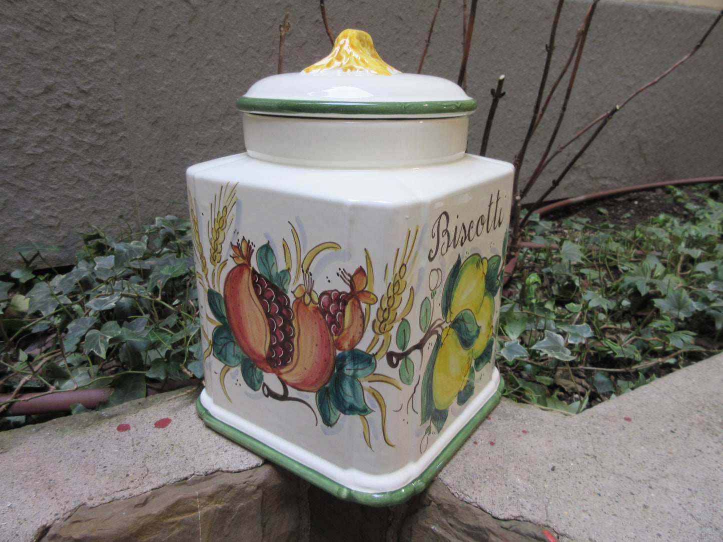 Barattolo per biscotti in ceramica
