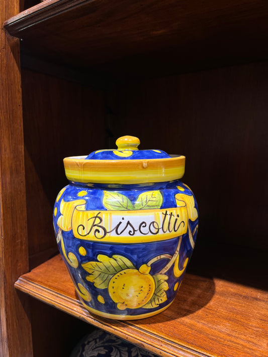 Ceramic cookie jar