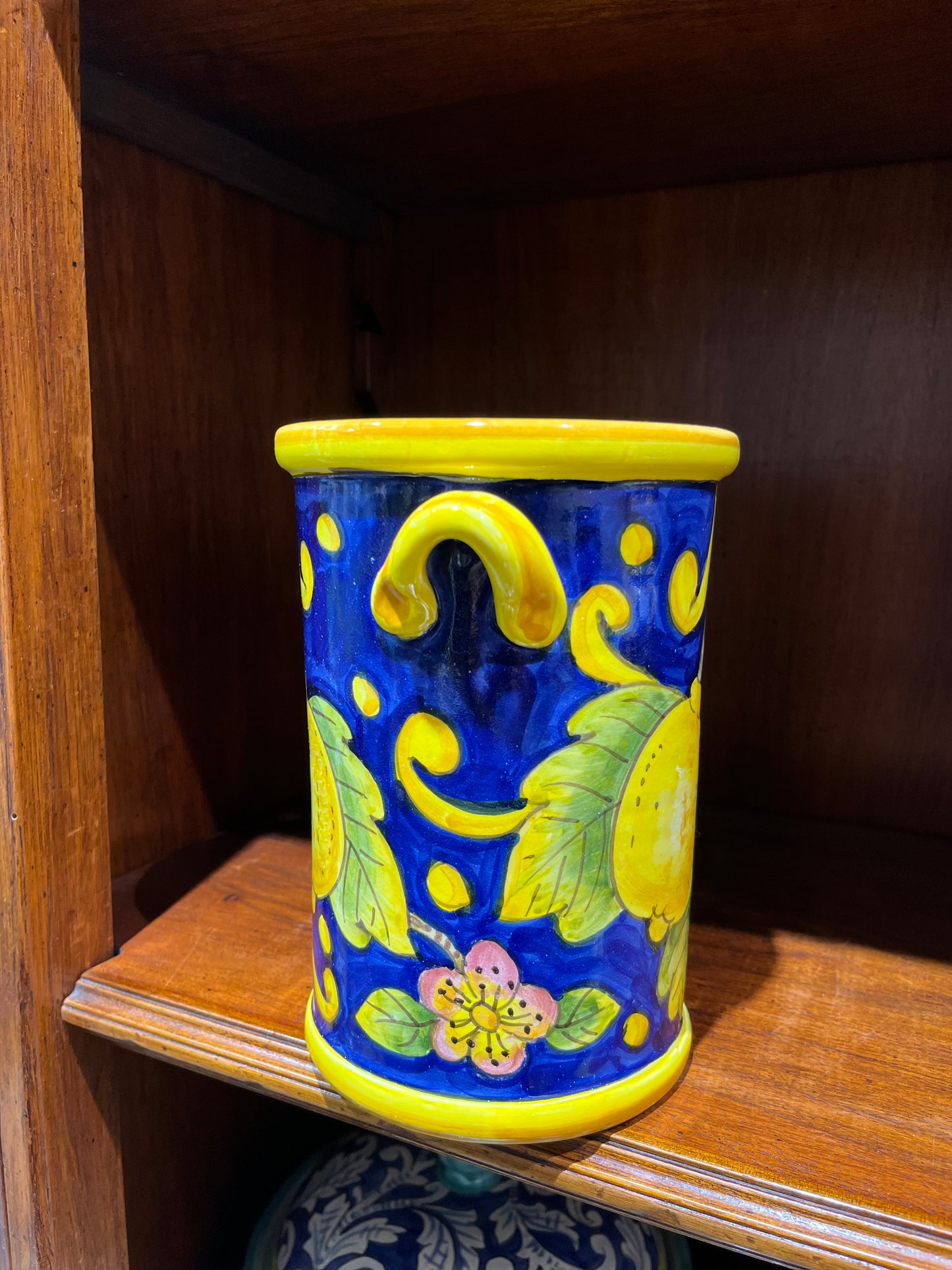 Ceramic utensil holder