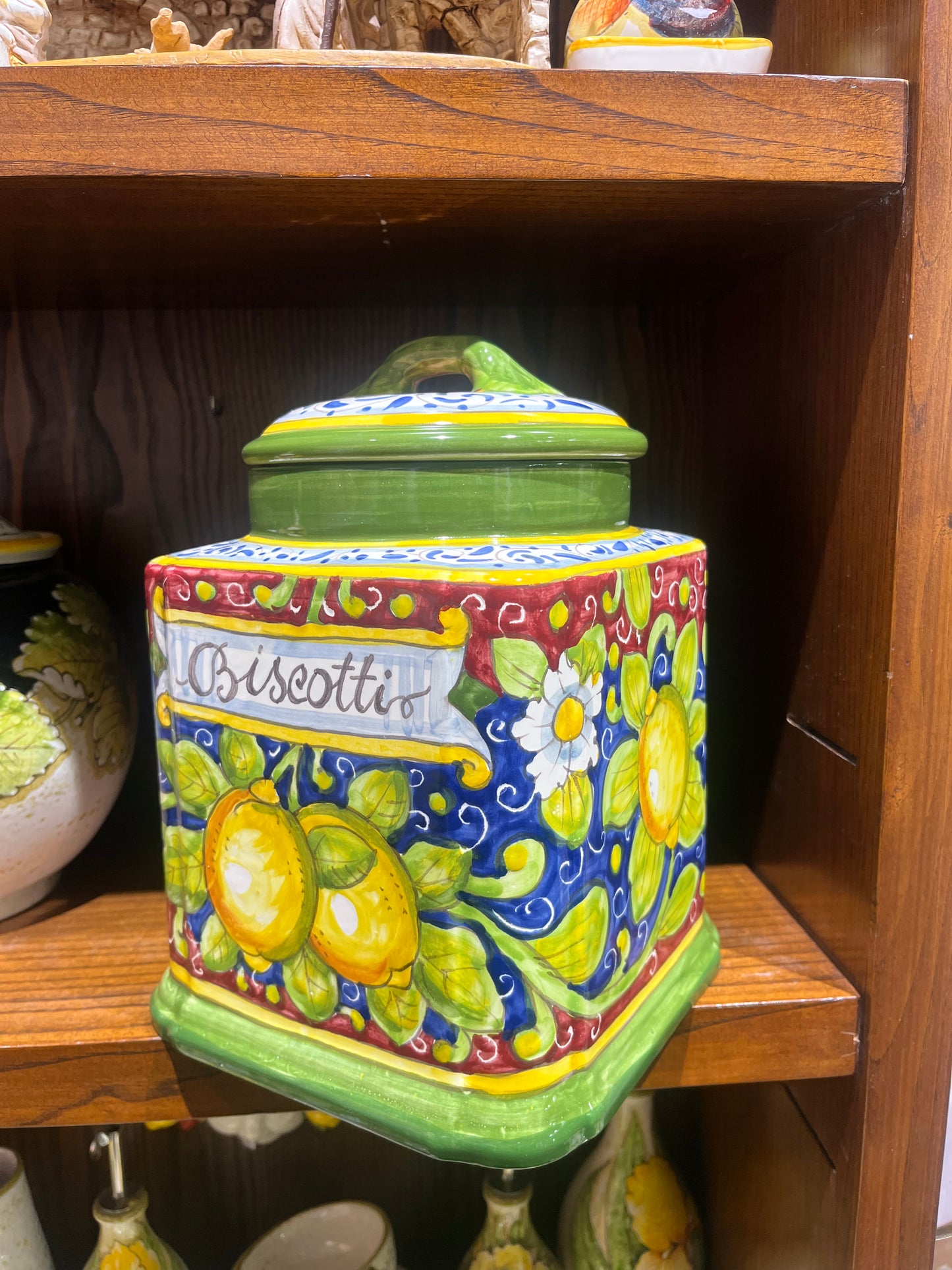 ceramic cookie jar