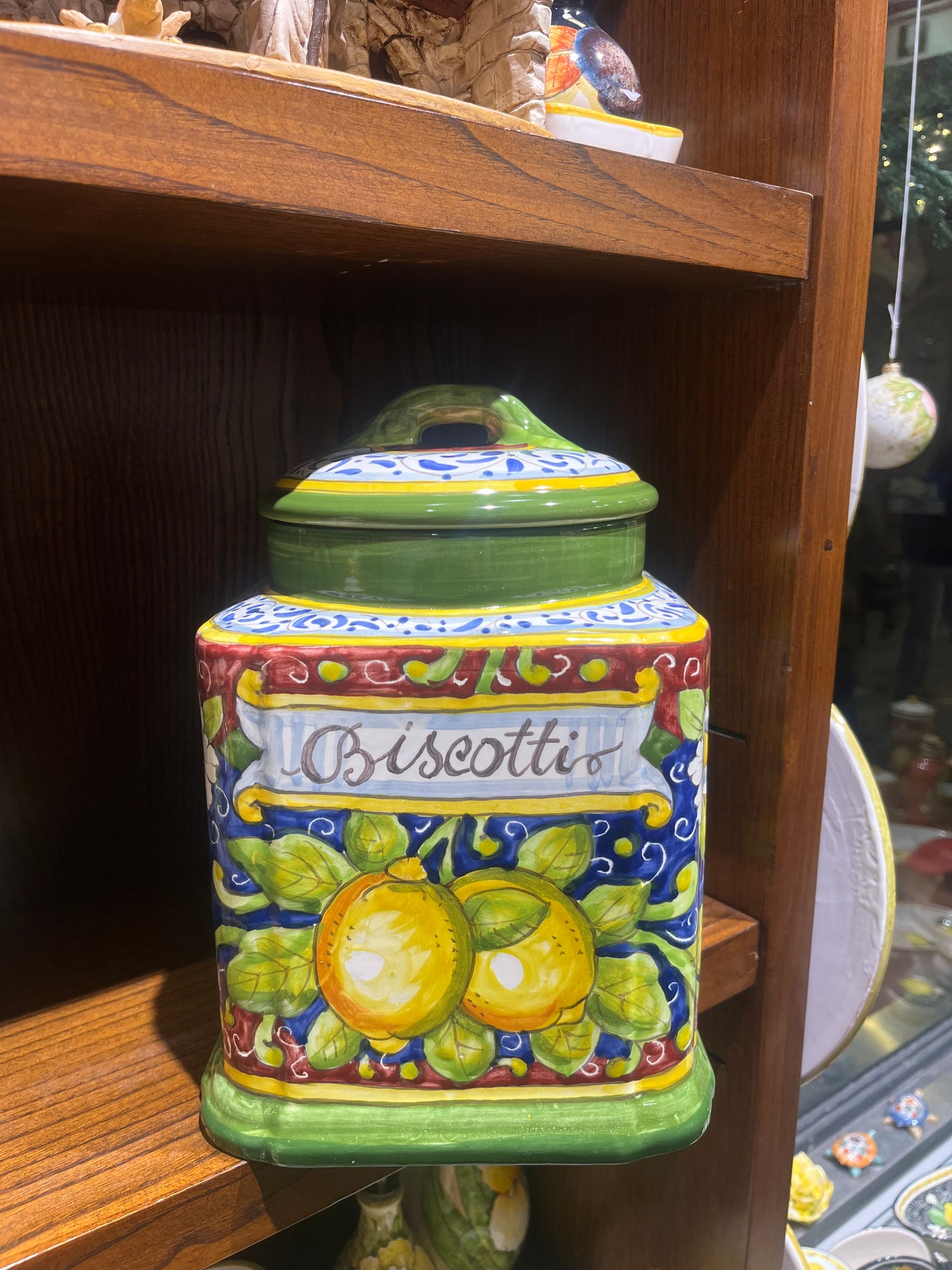 ceramic cookie jar