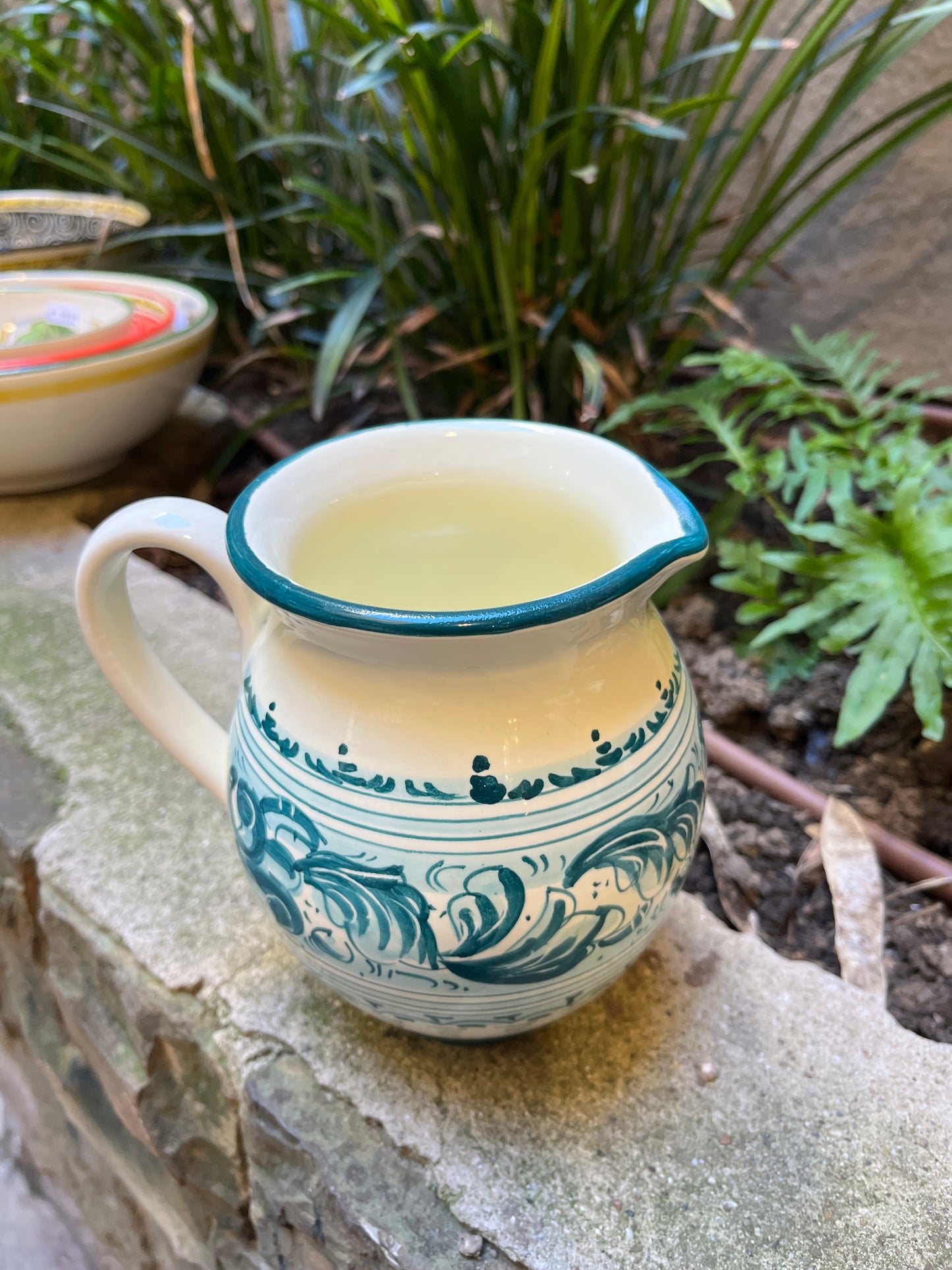 Ceramic pitcher