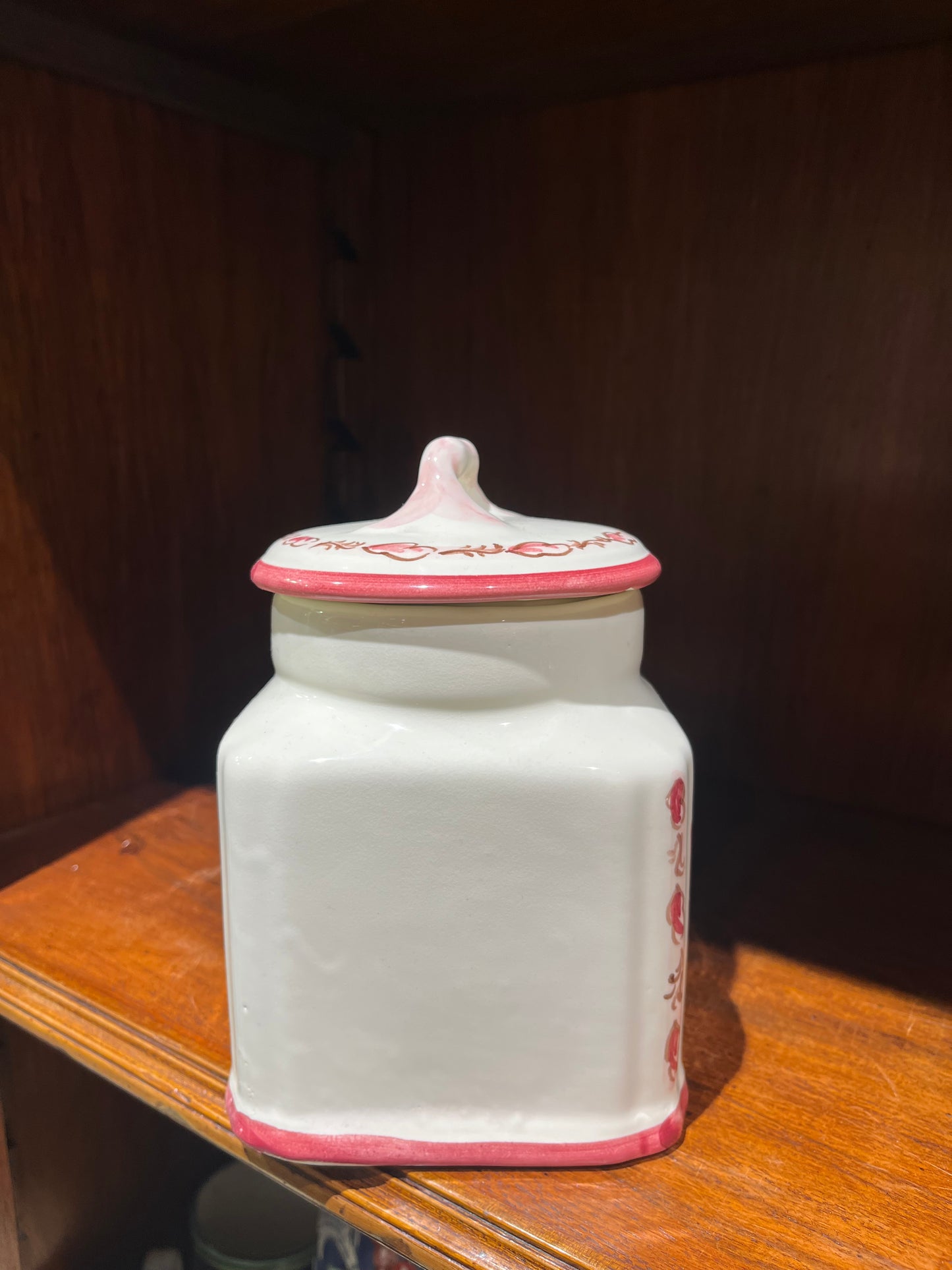 Ceramic coffee jar
