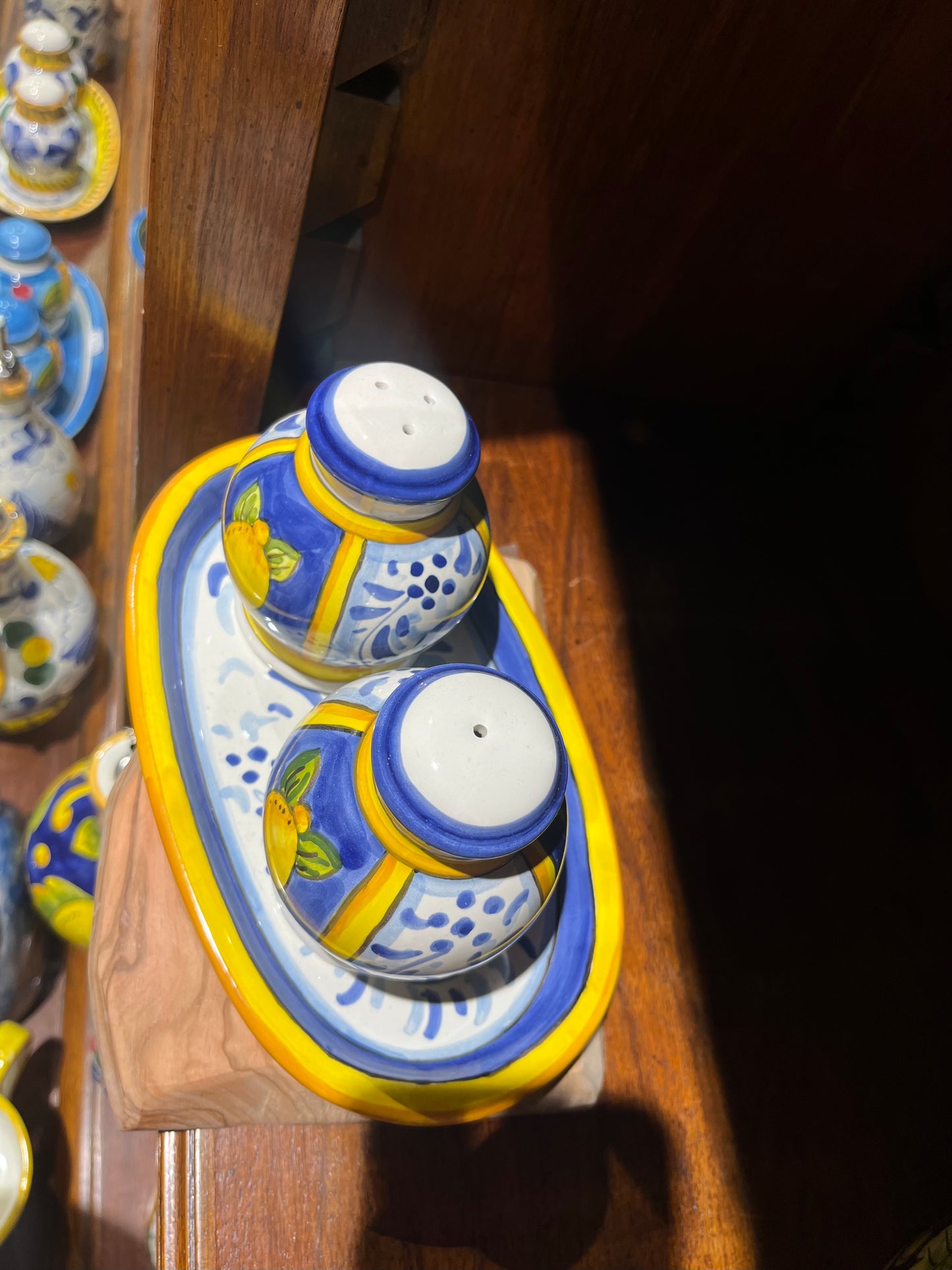Salt and pepper shakers