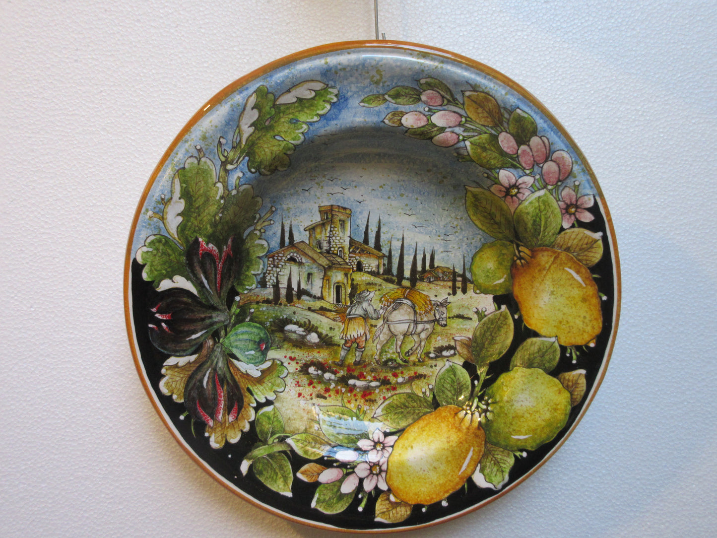 piatto di ceramica