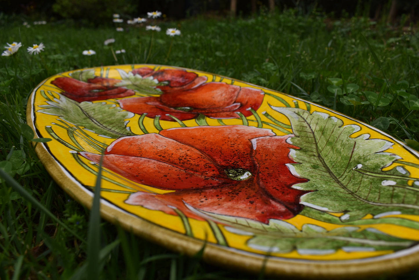 Vassoio in ceramica