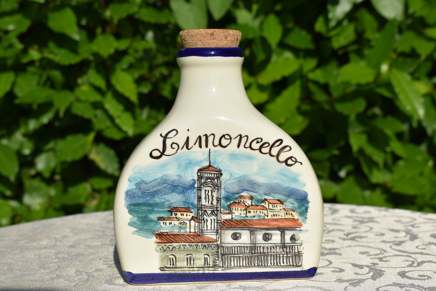 Decorazione bottiglia in ceramica