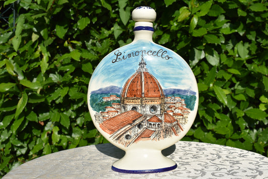 Bottiglia in ceramica per limoncello