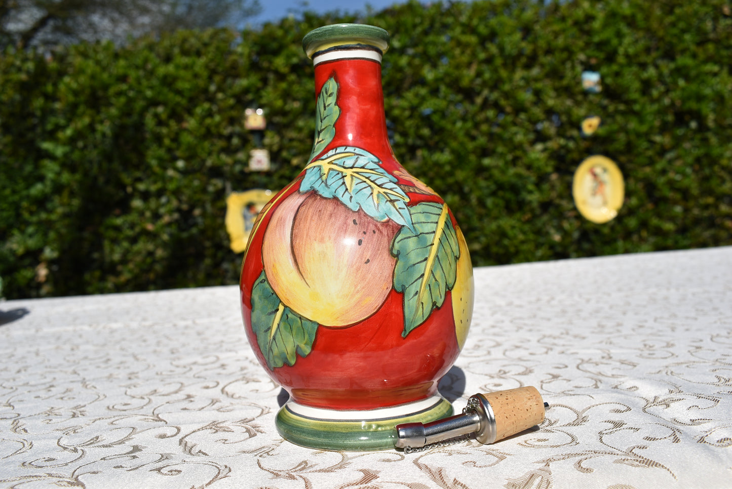 Distributore di olio in ceramica