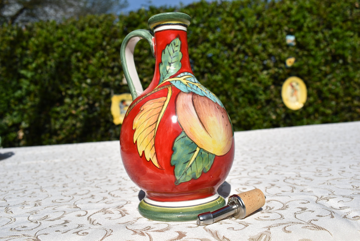 Distributore di olio in ceramica