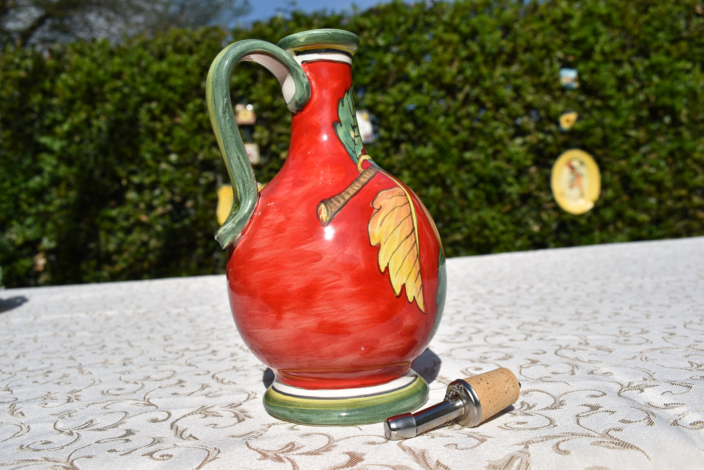 Distributore di olio in ceramica