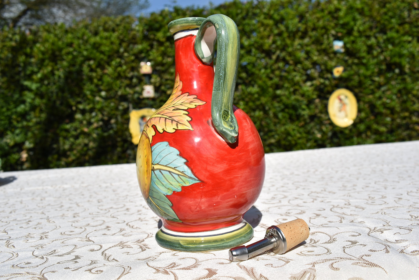 Distributore di olio in ceramica