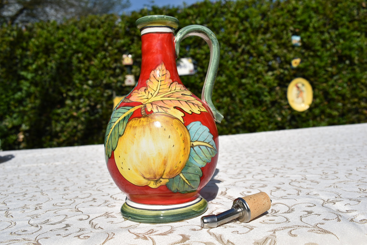 Distributore di olio in ceramica