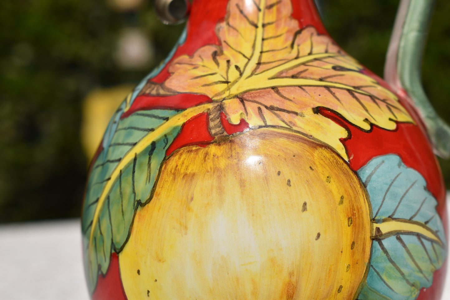 Distributore di olio in ceramica
