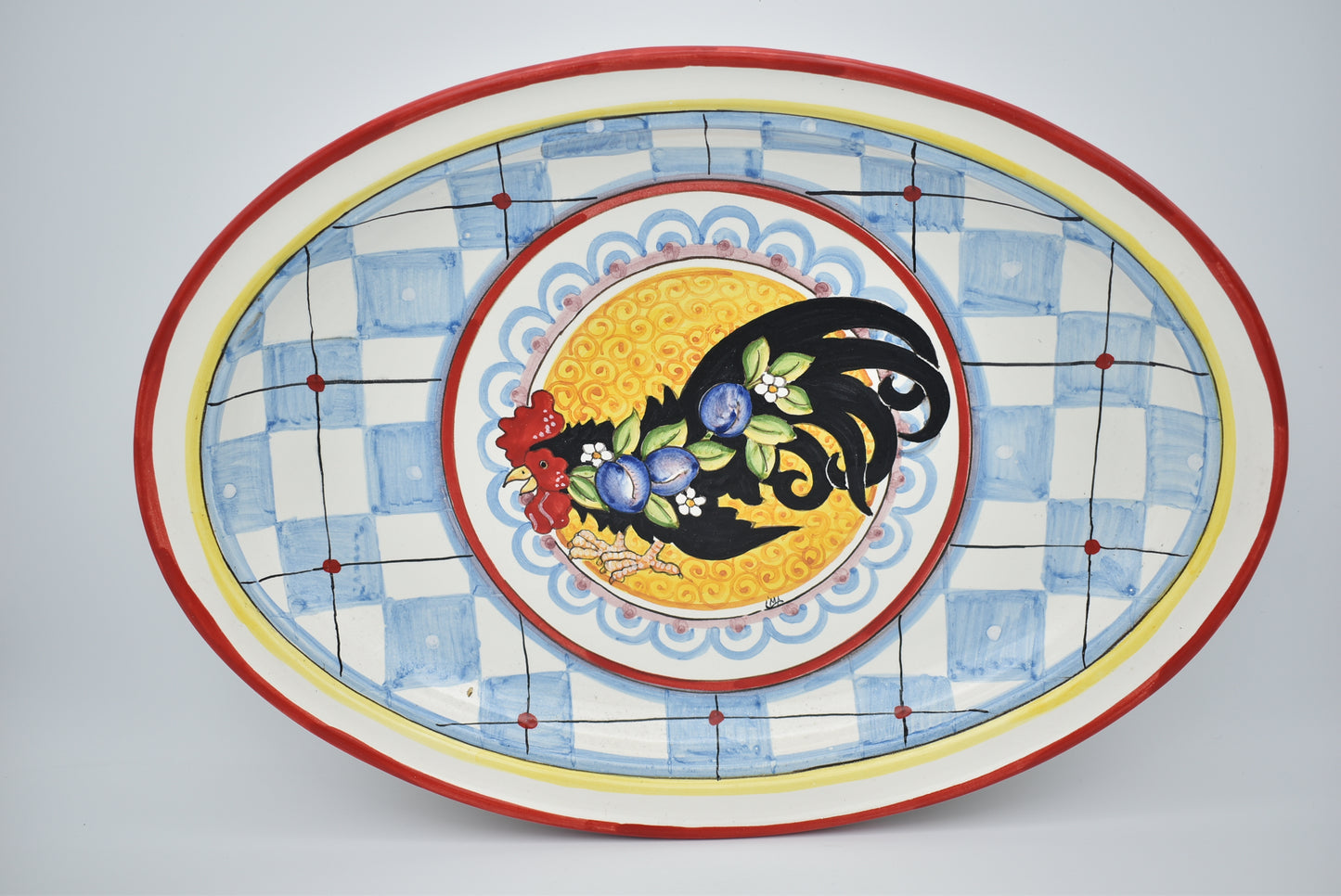 Piatto in ceramica