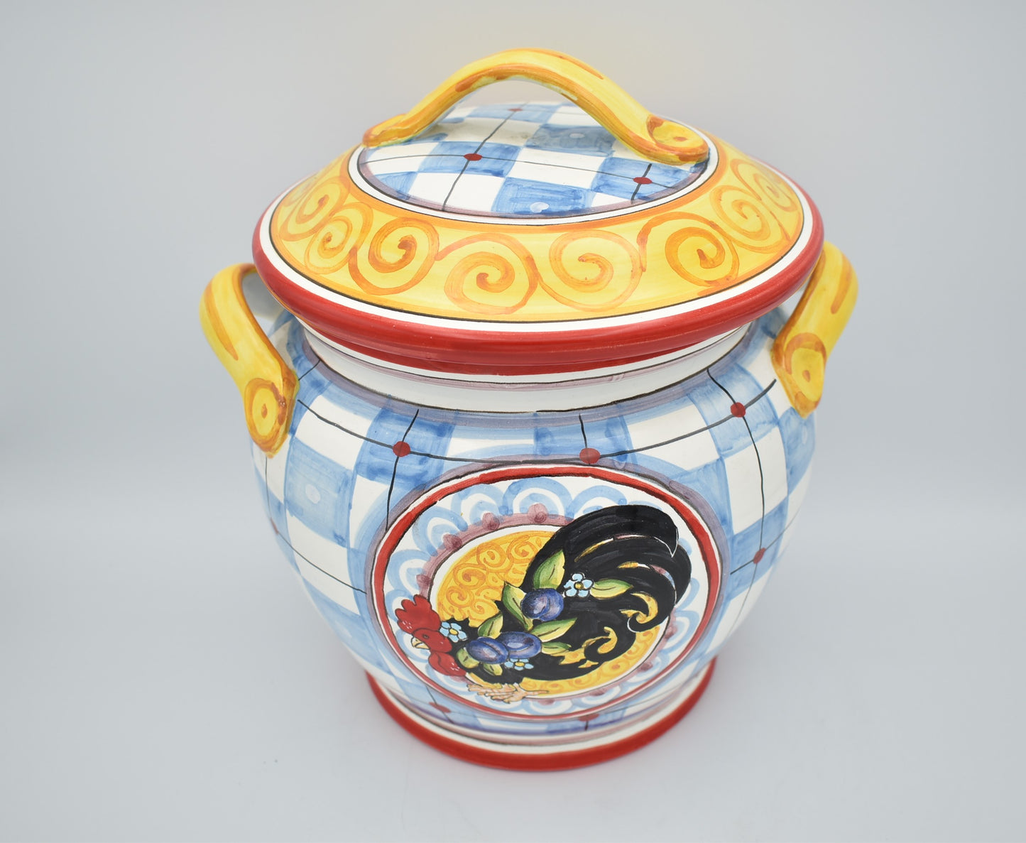 barattolo di biscotti in ceramica