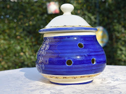 Barattolo contenitore in ceramica