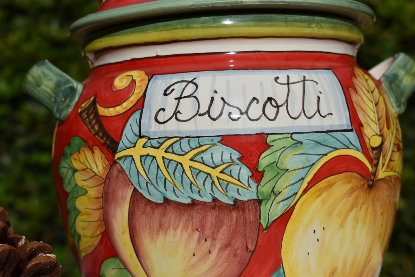Barattolo per biscotti in ceramica