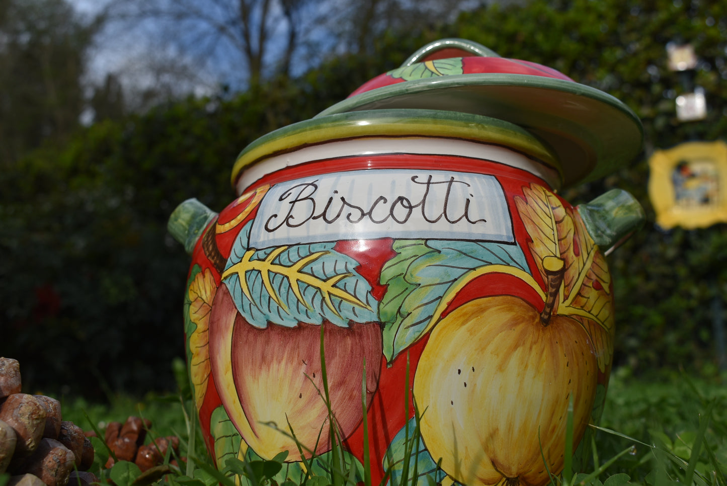 Barattolo per biscotti in ceramica