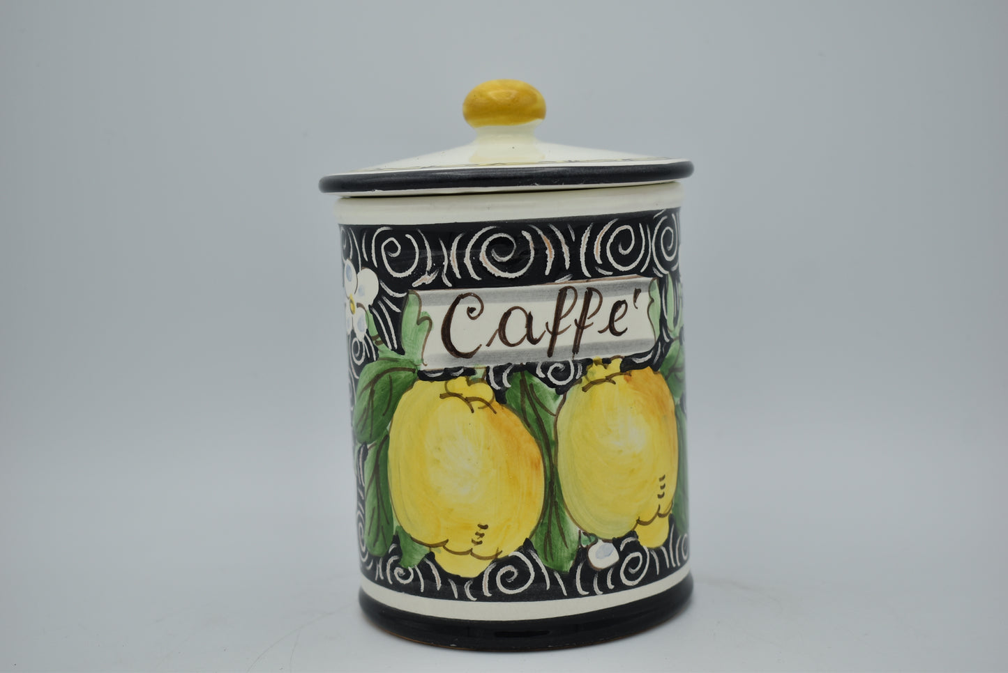 Ceramic coffee jar