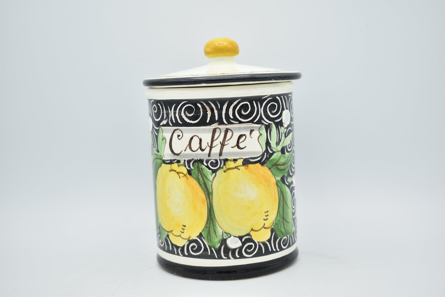Ceramic coffee jar