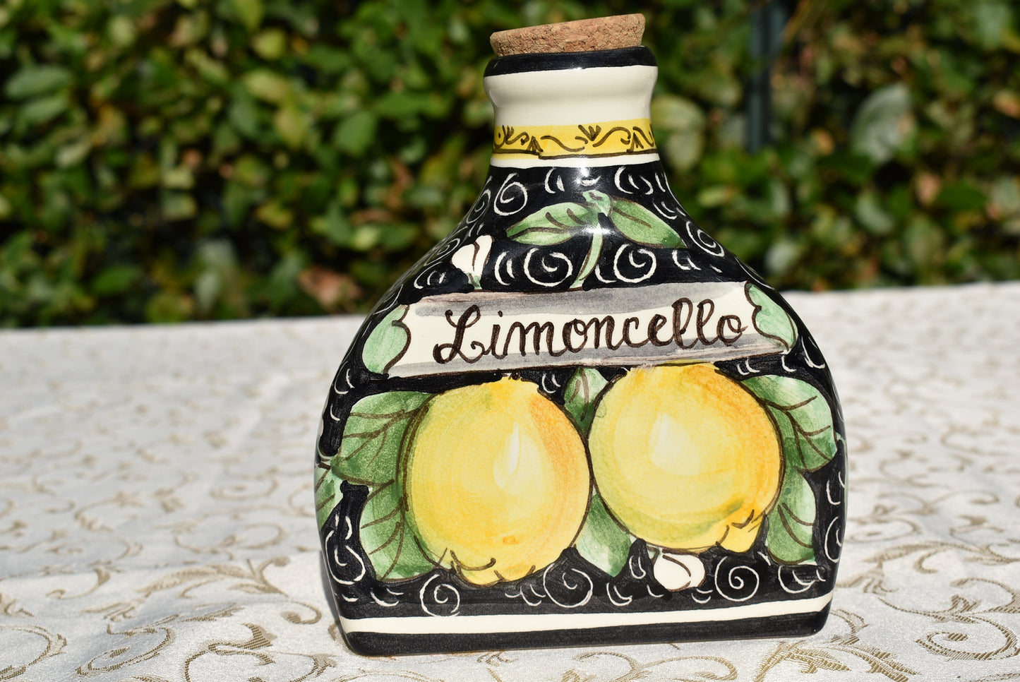 Decorazione bottiglia in ceramica