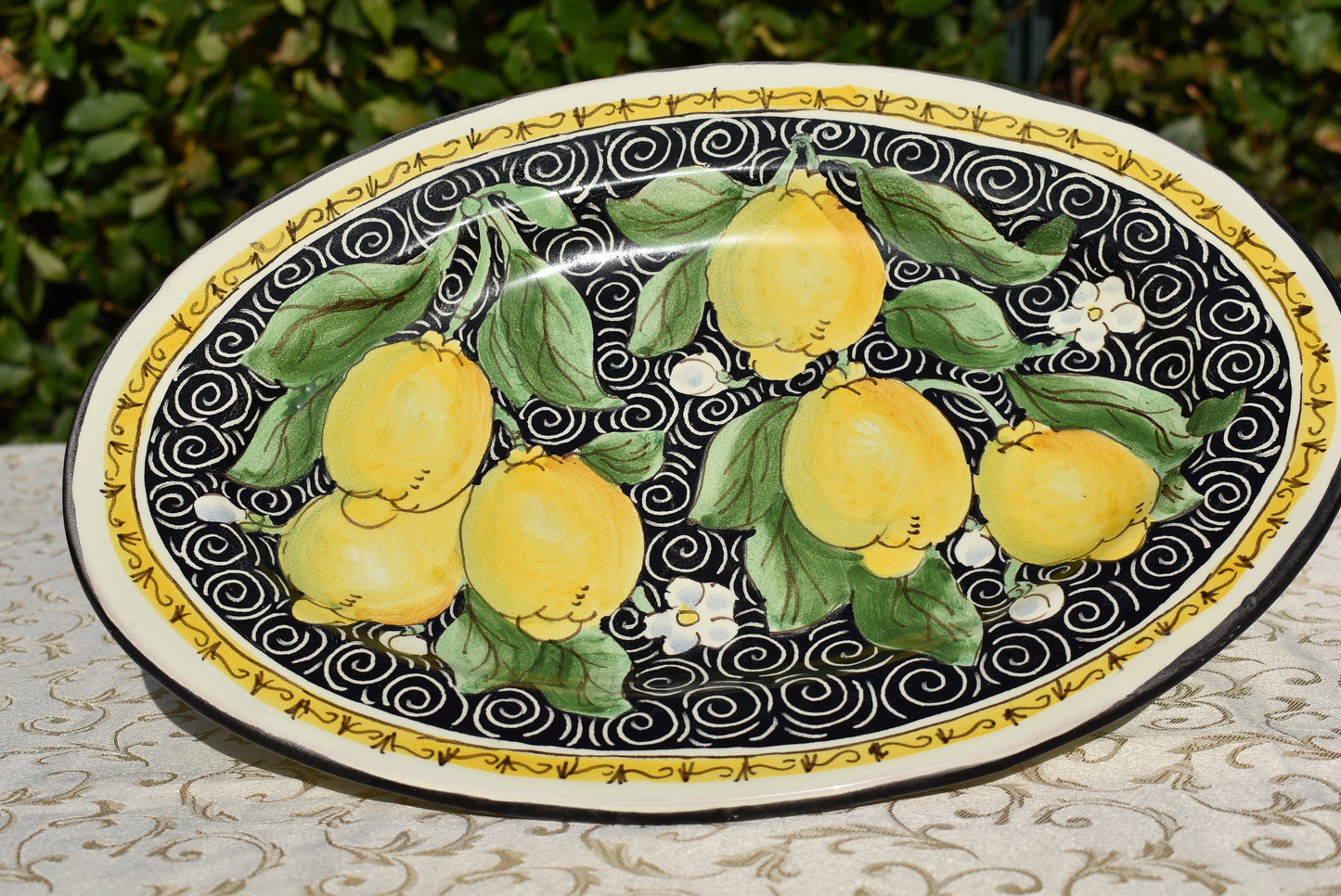 Vassoio in ceramica