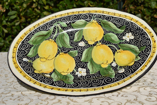 Vassoio in ceramica