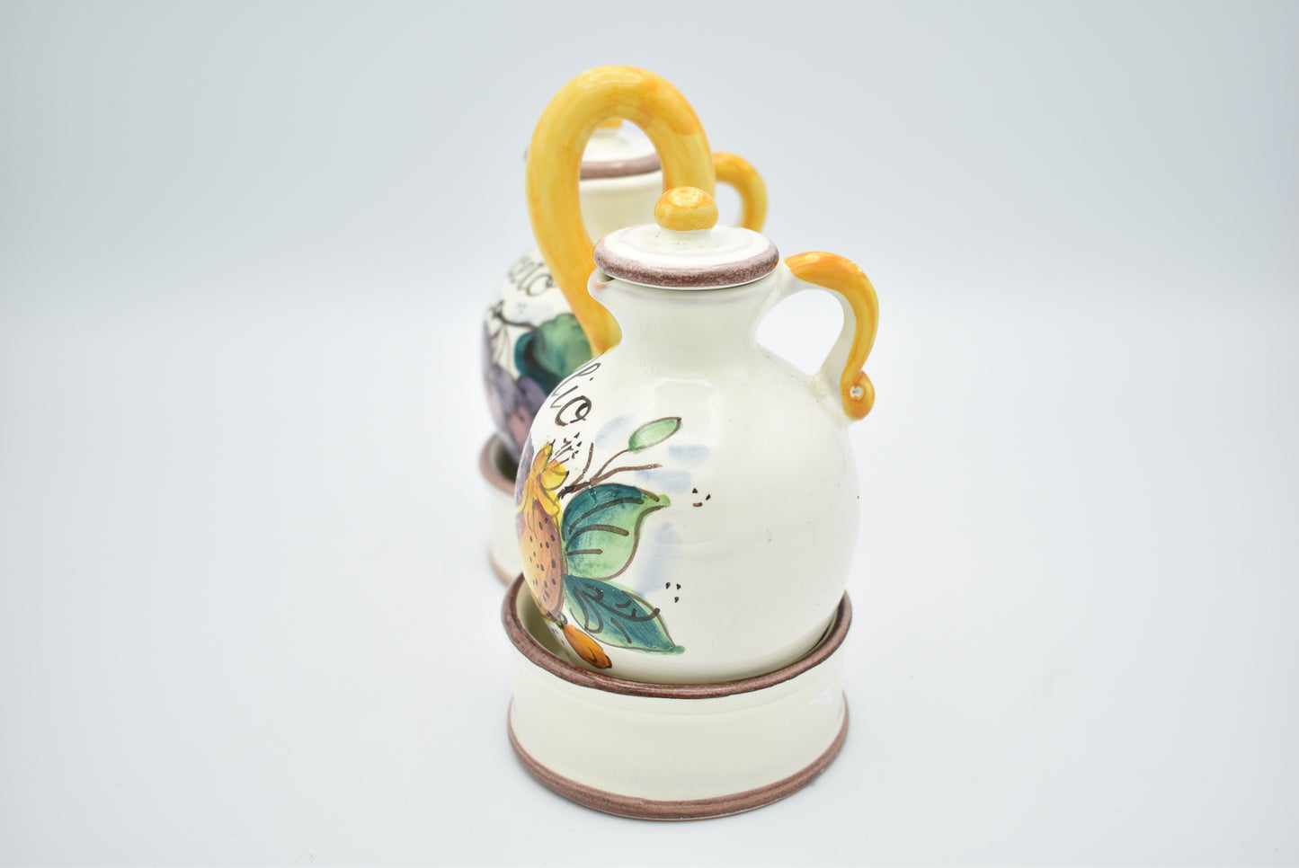 Set olio e aceto in ceramica