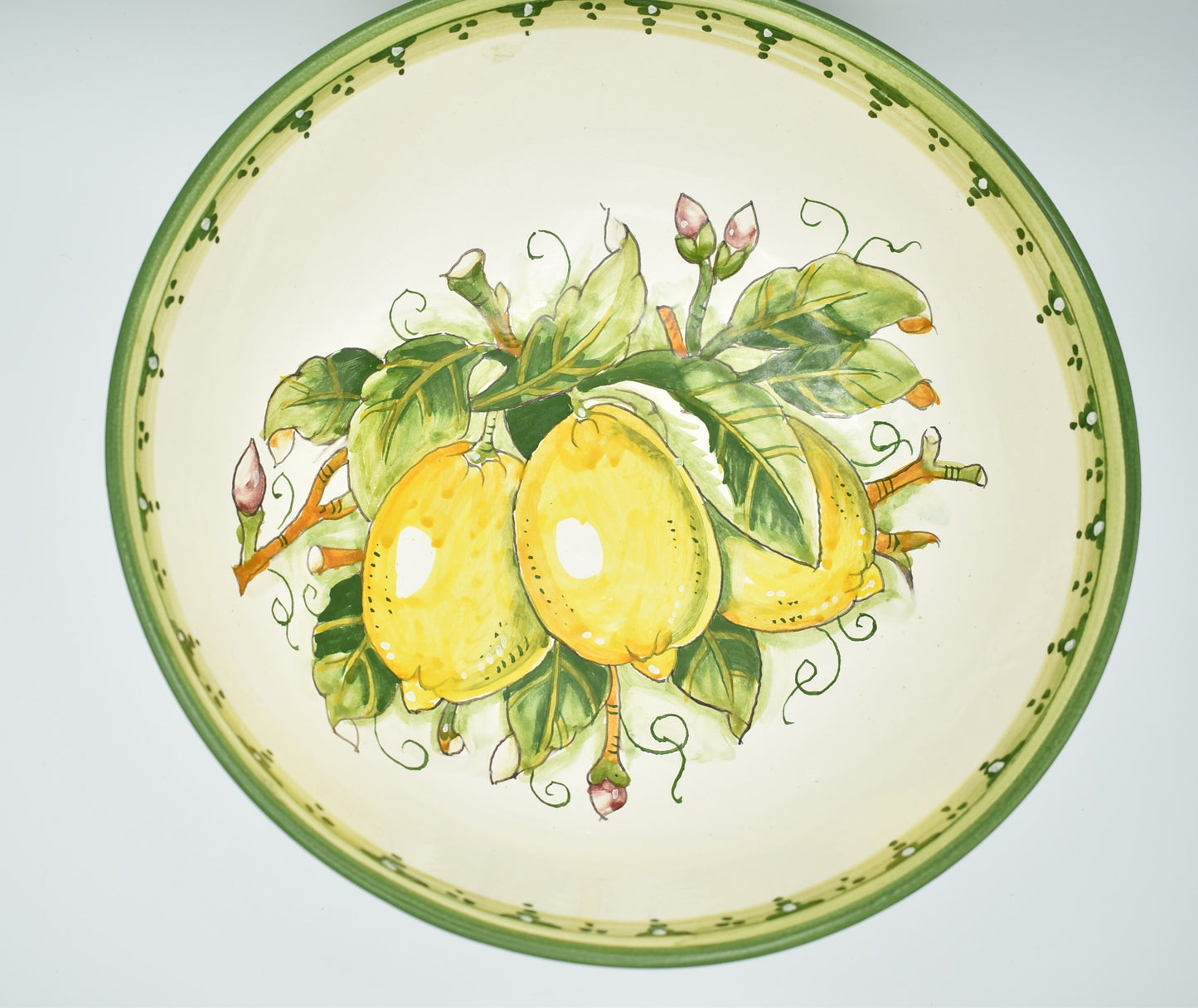 Ceramic pasta bowl