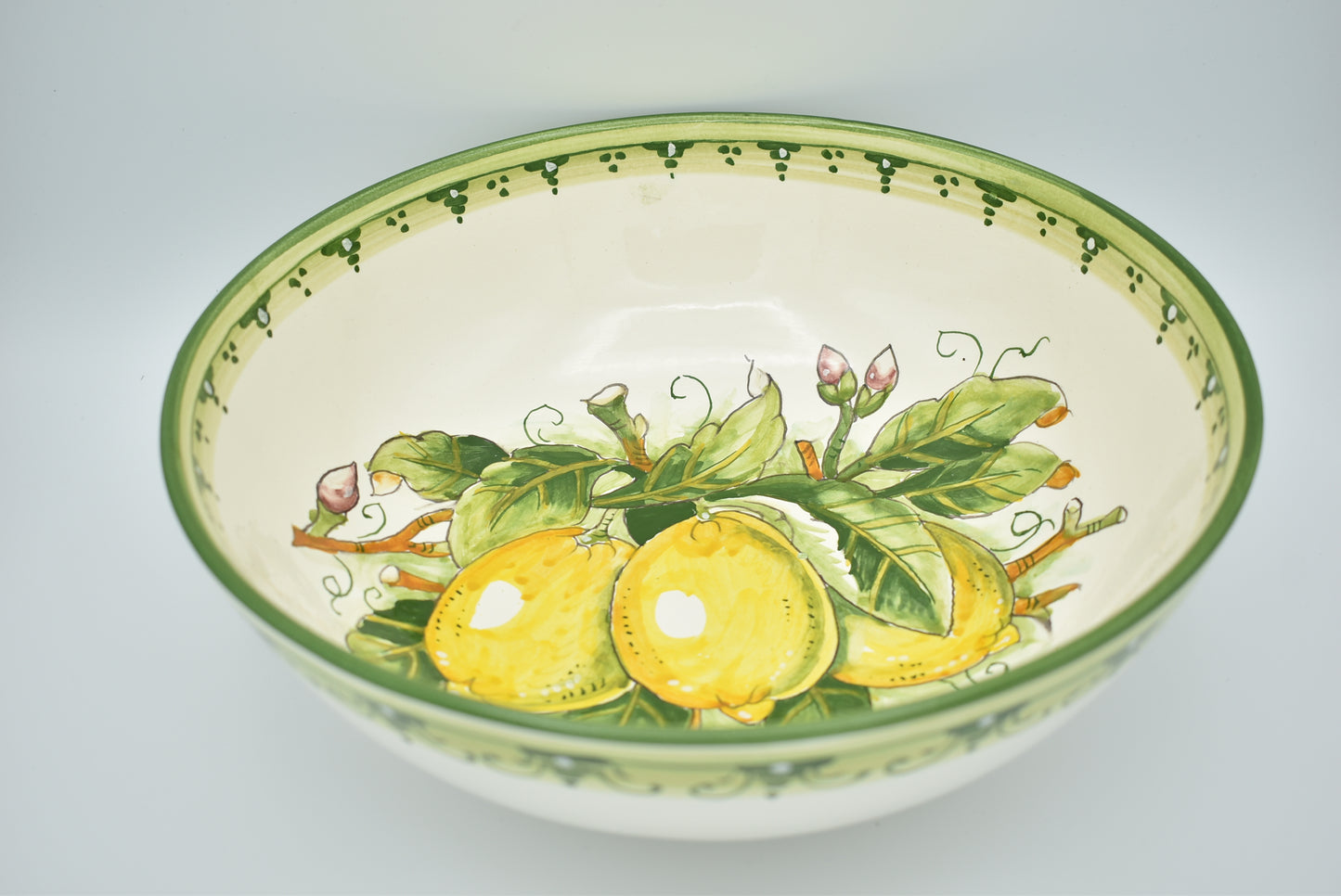 Ceramic pasta bowl