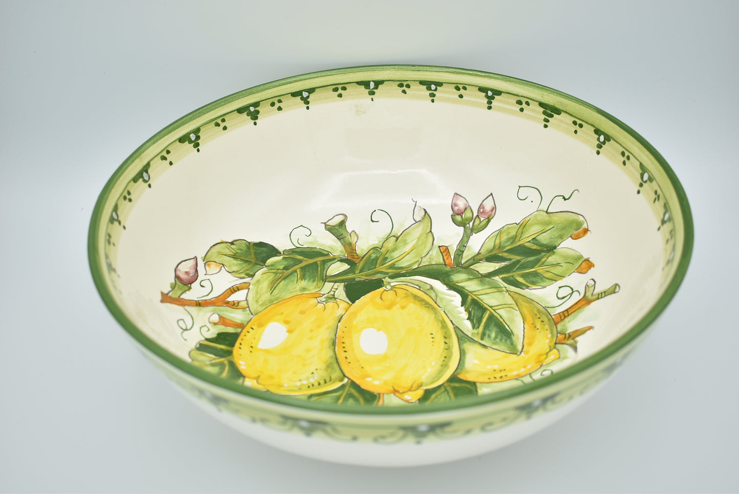 Ceramic pasta bowl