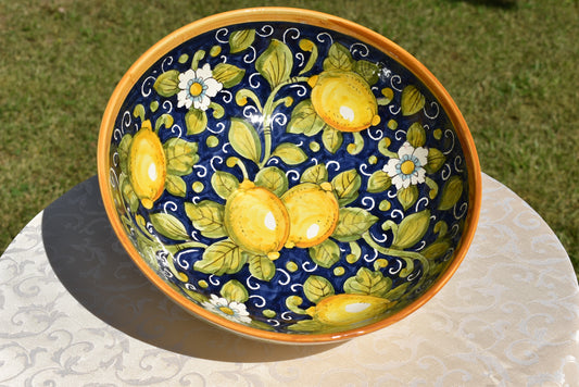 Ceramic pasta bowl