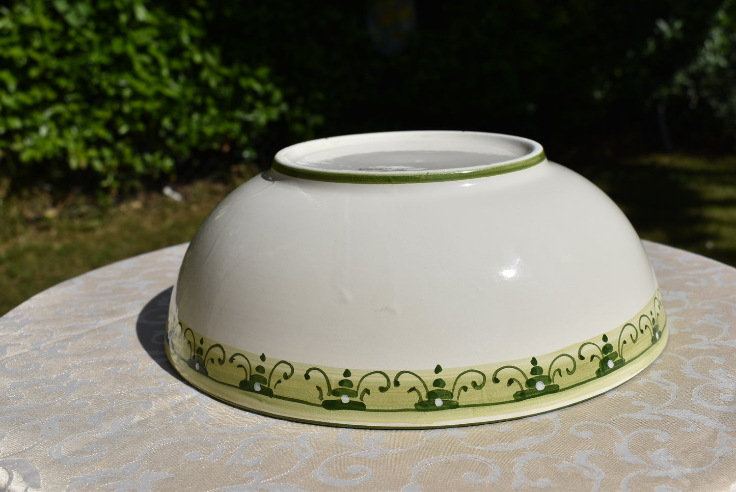 Ceramic pasta bowl