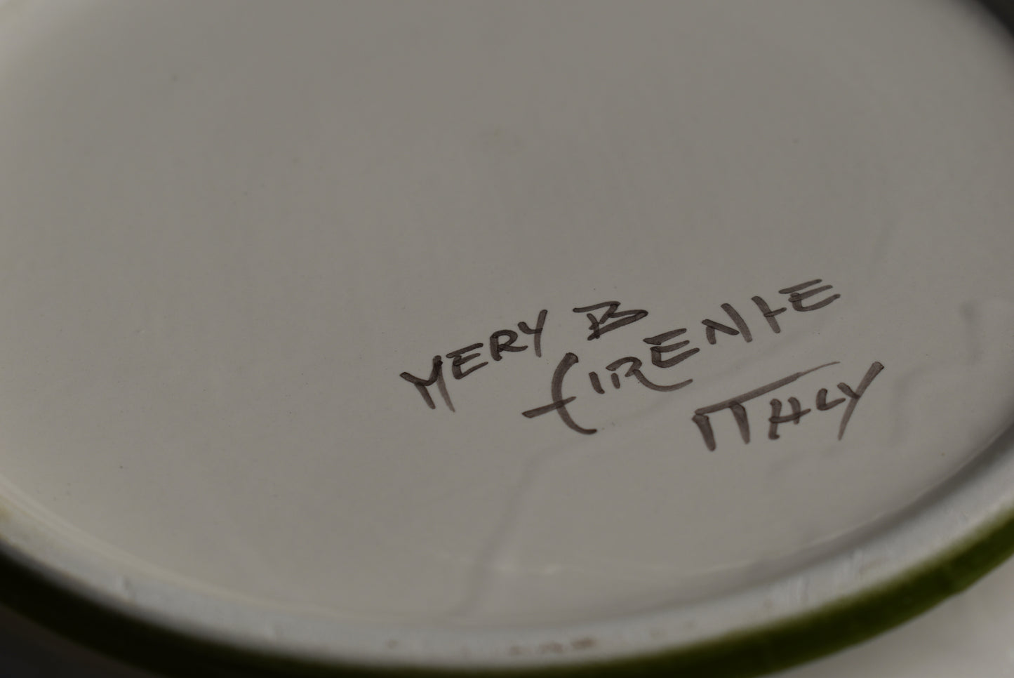 Ceramic pasta bowl