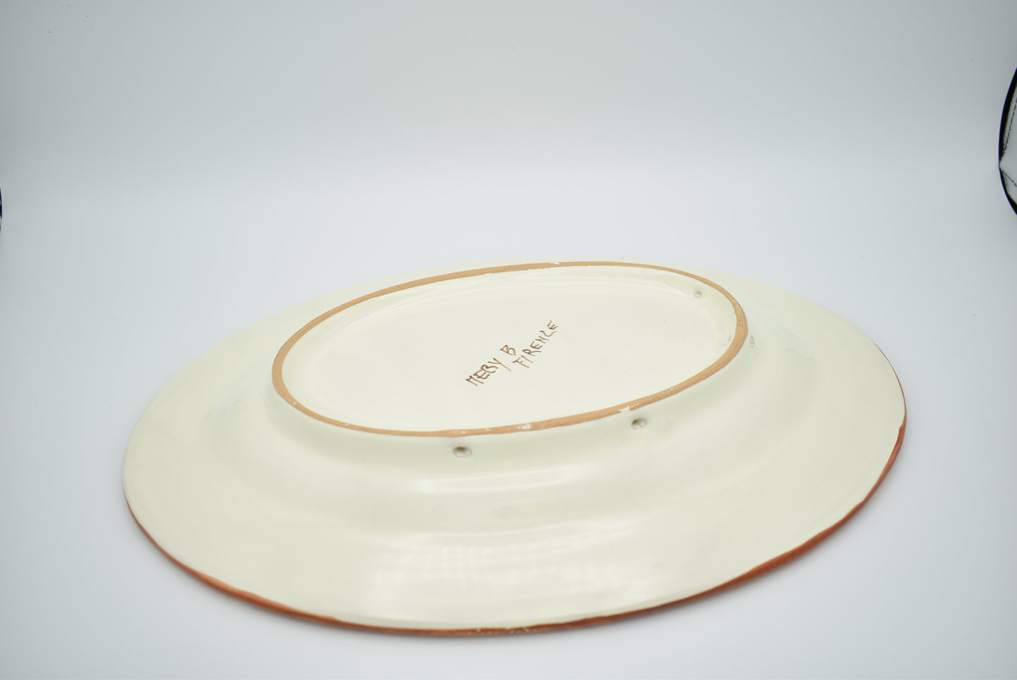 Ceramic medium oval platter