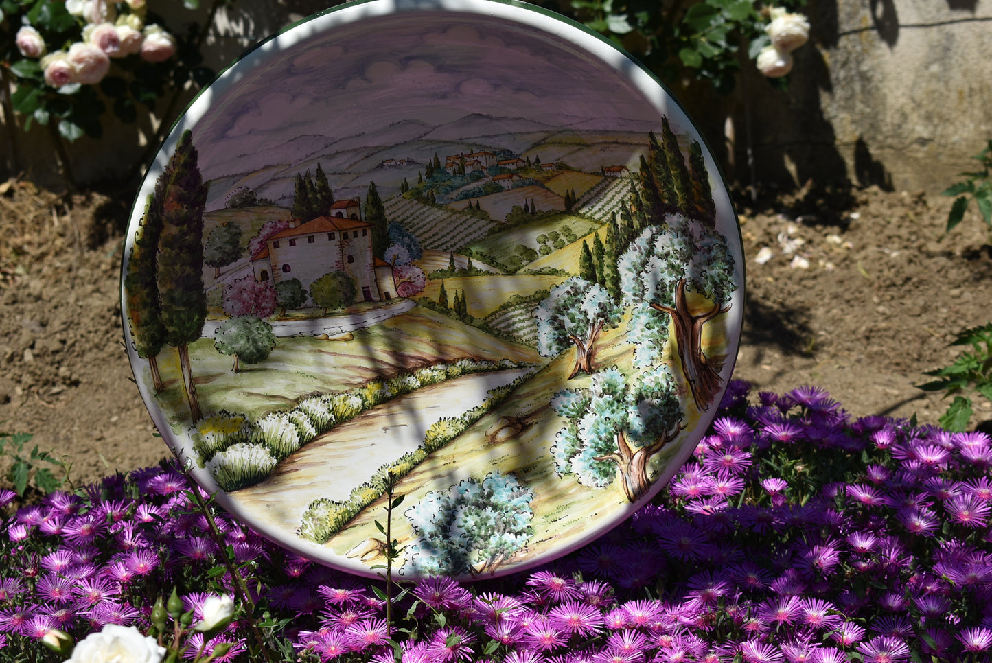 Piatto in ceramica