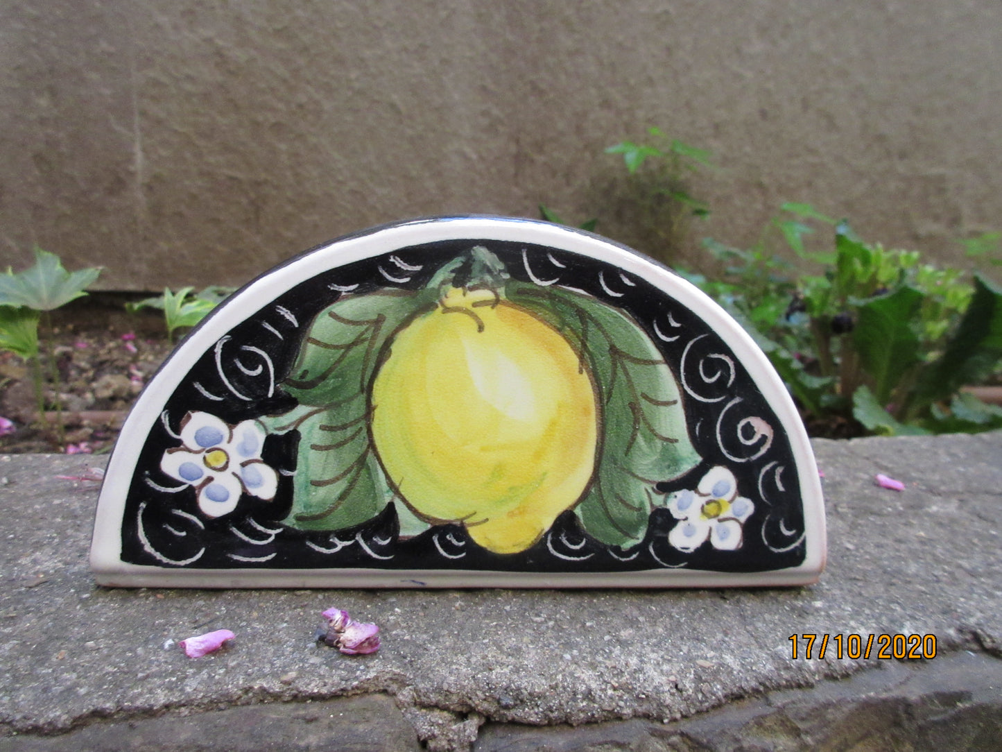 porta tovaglioli in ceramica