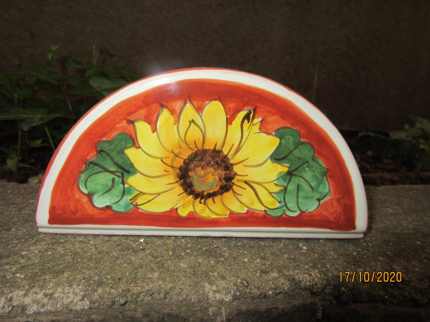 porta tovaglioli in ceramica