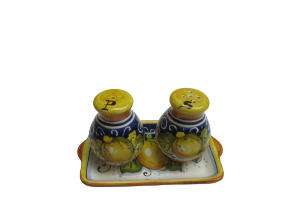 Set sale e pepe in ceramica